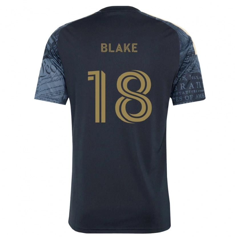 Danxen Mænd Andre Blake #18 Marineblå Brun Hjemmebane Spillertrøjer 2026/27 Trøje T-Shirt