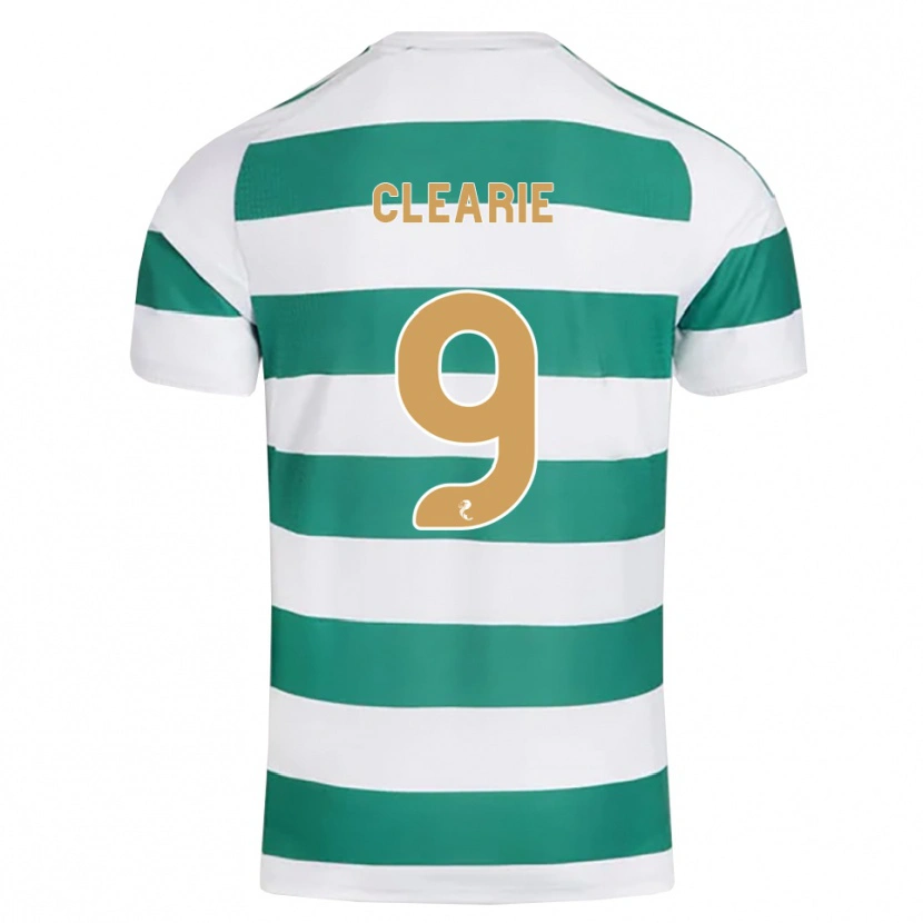 Danxen Mænd Lucas Clearie #9 Mørkeblå Hvid Hjemmebane Spillertrøjer 2026/27 Trøje T-Shirt