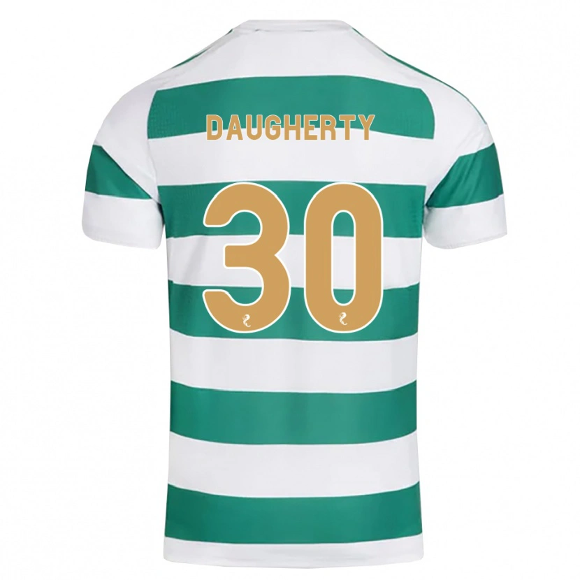 Danxen Mænd Kelsey Daugherty #30 Mørkeblå Hvid Hjemmebane Spillertrøjer 2026/27 Trøje T-Shirt