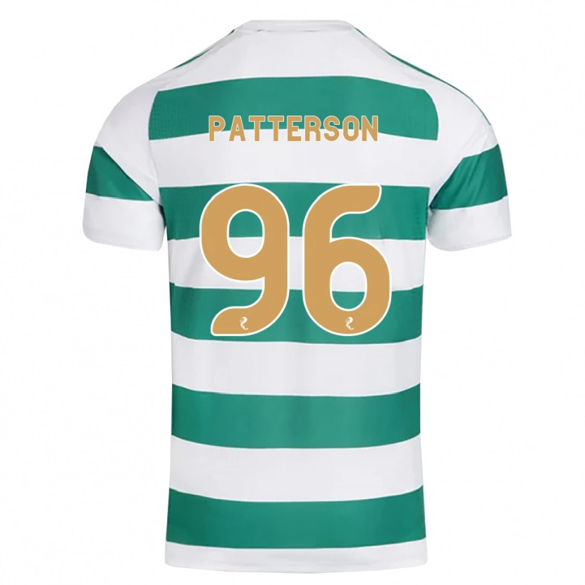 Danxen Mænd Cameron Patterson #96 Mørkeblå Hvid Hjemmebane Spillertrøjer 2026/27 Trøje T-Shirt