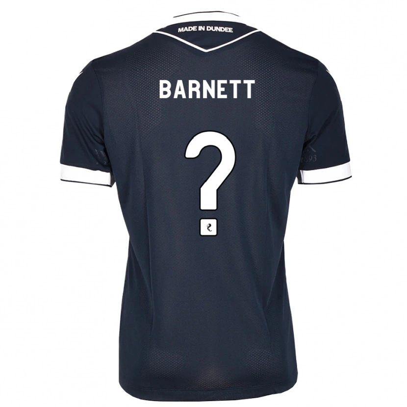 Danxen Mænd Alex Barnett #0 Midnatsblå Hvid Hjemmebane Spillertrøjer 2026/27 Trøje T-Shirt