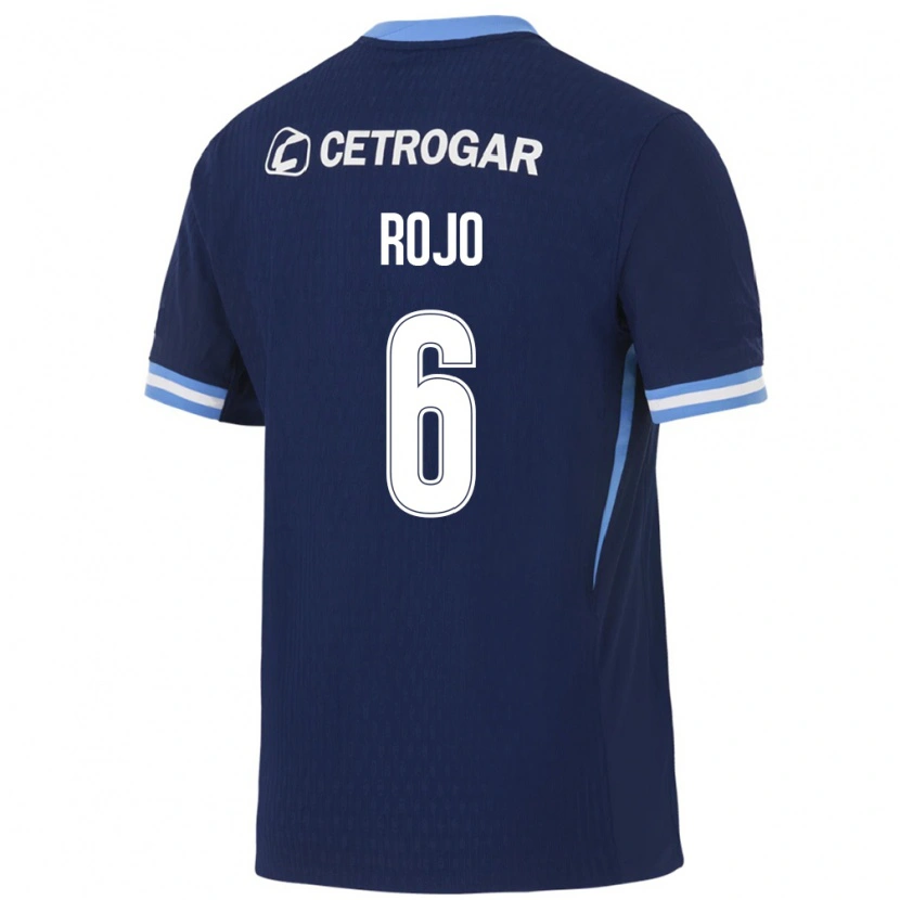 Danxen Mænd Marcos Rojo #6 Kongelig Blå Lyseblå Hvid Udebane Spillertrøjer 2026/27 Trøje T-Shirt