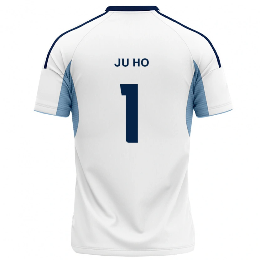 Danxen Mænd Ju-Ho Choi #1 Kongelig Blå Hvid Udebane Spillertrøjer 2026/27 Trøje T-Shirt