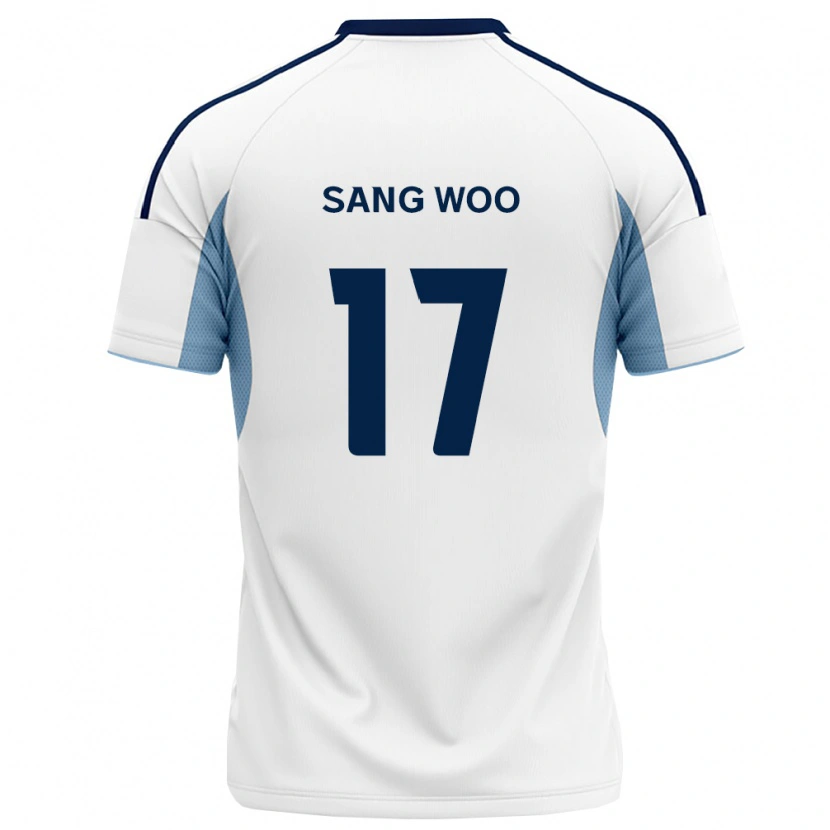 Danxen Mænd Sang-Woo Kang #17 Kongelig Blå Hvid Udebane Spillertrøjer 2026/27 Trøje T-Shirt