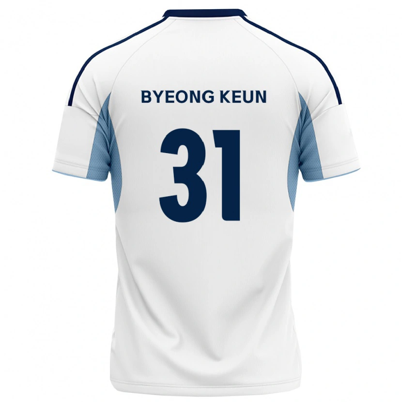 Danxen Mænd Byeong-Keun Hwang #31 Kongelig Blå Hvid Udebane Spillertrøjer 2026/27 Trøje T-Shirt