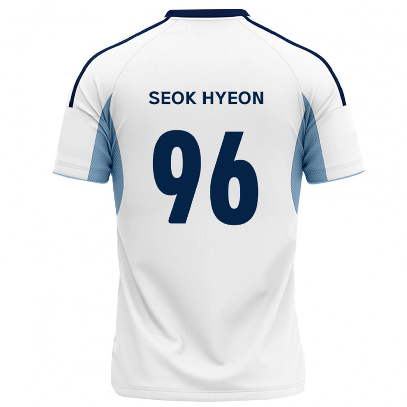 Danxen Mænd Seok-Hyeon Choi #96 Kongelig Blå Hvid Udebane Spillertrøjer 2026/27 Trøje T-Shirt