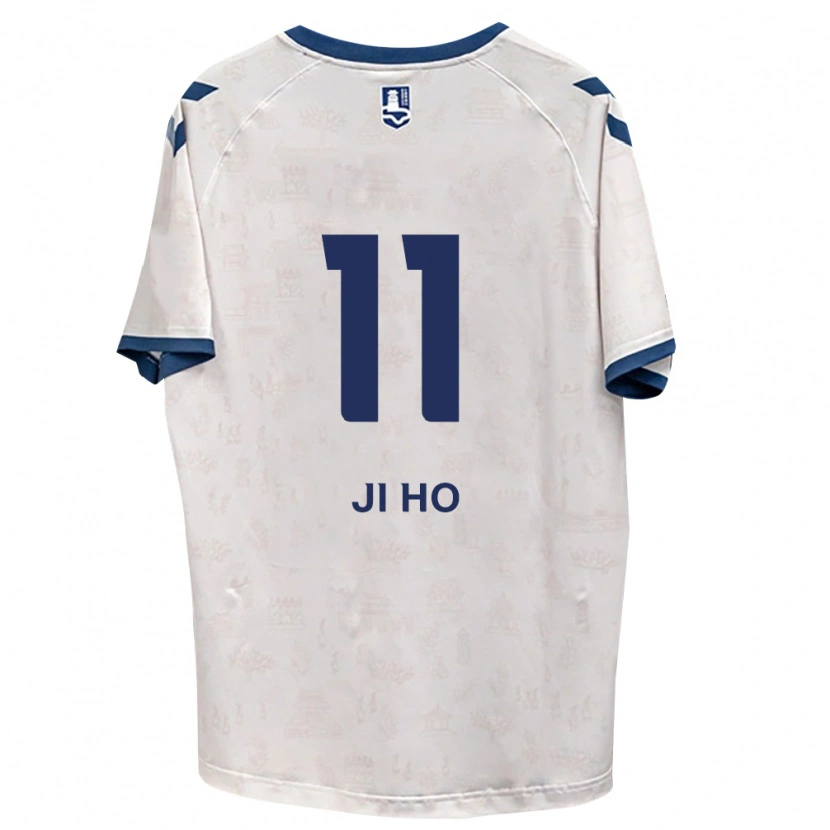 Danxen Mænd Ji-Ho Soon #11 Kongelig Blå Hvid Udebane Spillertrøjer 2026/27 Trøje T-Shirt