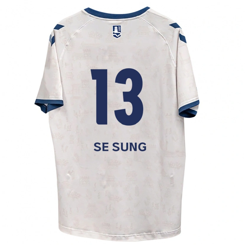 Danxen Mænd Se-Sung Lee #13 Kongelig Blå Hvid Udebane Spillertrøjer 2026/27 Trøje T-Shirt