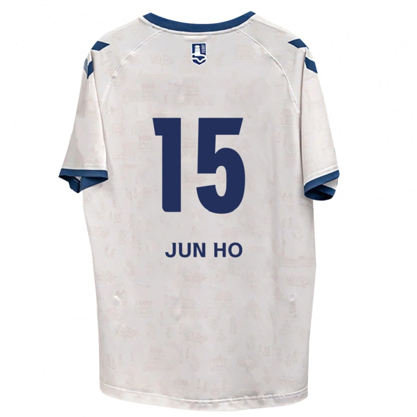Danxen Mænd Jun-Ho Hong #15 Kongelig Blå Hvid Udebane Spillertrøjer 2026/27 Trøje T-Shirt