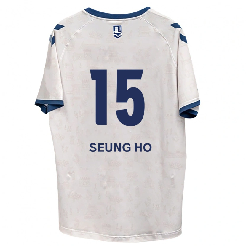 Danxen Mænd Seung-Ho Cho #15 Kongelig Blå Hvid Udebane Spillertrøjer 2026/27 Trøje T-Shirt