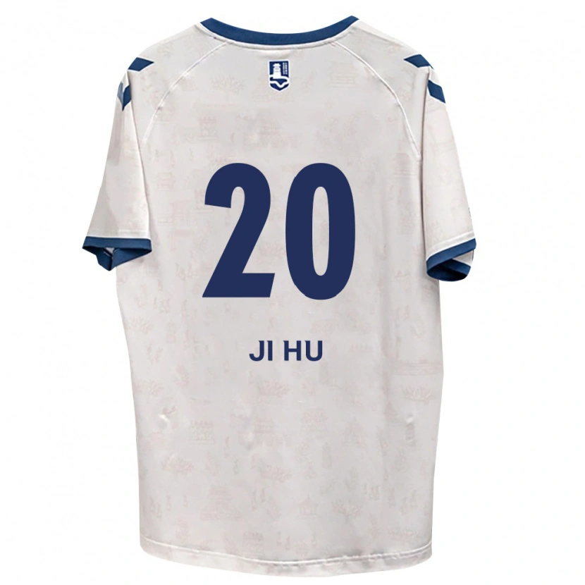 Danxen Mænd Ji-Hu Lee #20 Kongelig Blå Hvid Udebane Spillertrøjer 2026/27 Trøje T-Shirt