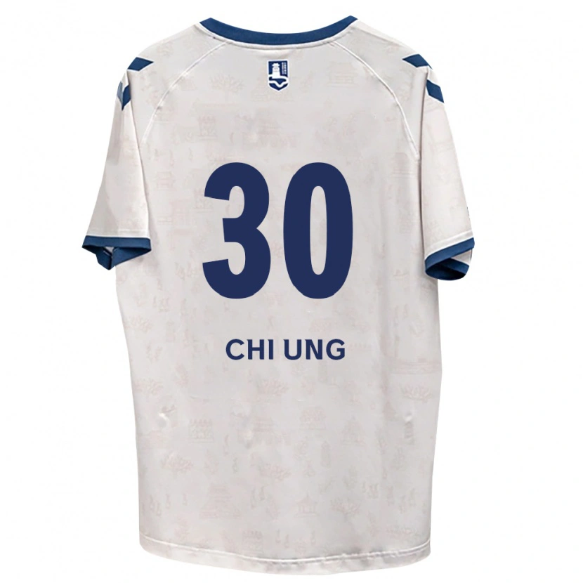Danxen Mænd Chi-Ung Choi #30 Kongelig Blå Hvid Udebane Spillertrøjer 2026/27 Trøje T-Shirt