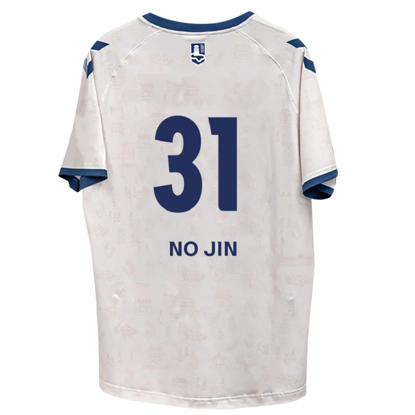 Danxen Mænd No-Jin Park #31 Kongelig Blå Hvid Udebane Spillertrøjer 2026/27 Trøje T-Shirt