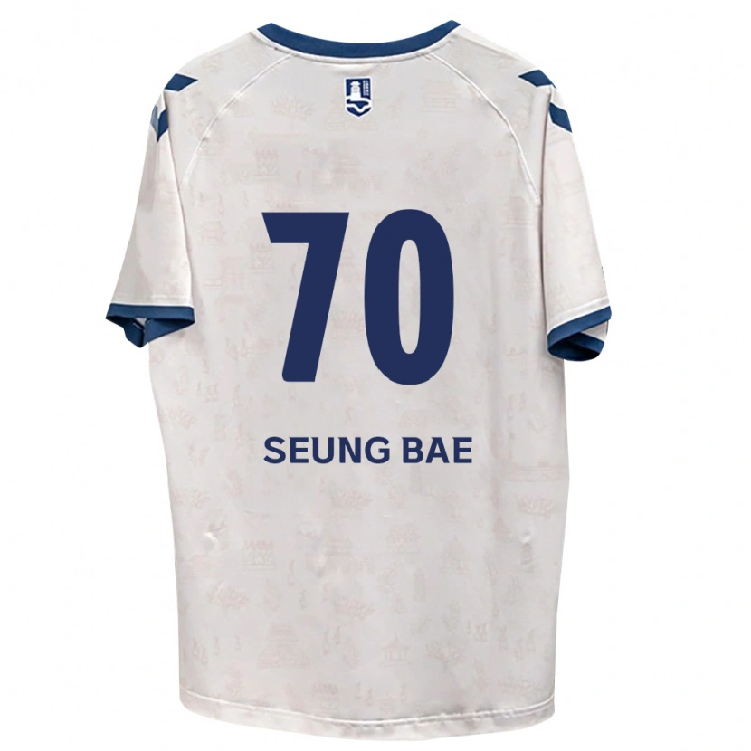 Danxen Mænd Seung-Bae Jung #70 Kongelig Blå Hvid Udebane Spillertrøjer 2026/27 Trøje T-Shirt