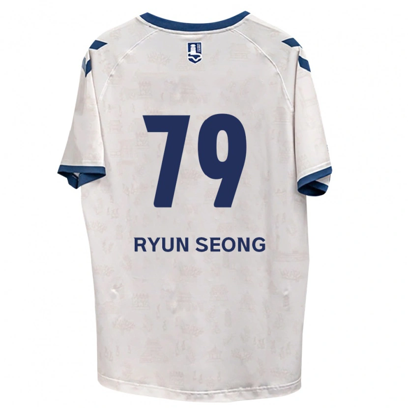 Danxen Mænd Ryun-Seong Choe #79 Kongelig Blå Hvid Udebane Spillertrøjer 2026/27 Trøje T-Shirt
