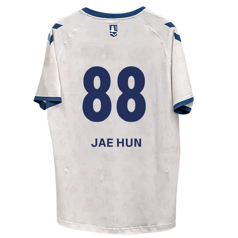 Danxen Mænd Jae-Hun Park #88 Kongelig Blå Hvid Udebane Spillertrøjer 2026/27 Trøje T-Shirt