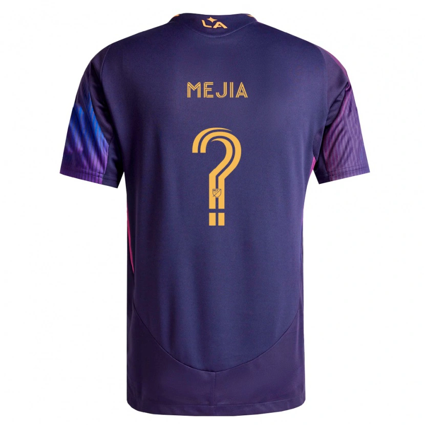 Danxen Mænd Robert Mejia #0 Dyb Lilla Gul Udebane Spillertrøjer 2026/27 Trøje T-Shirt