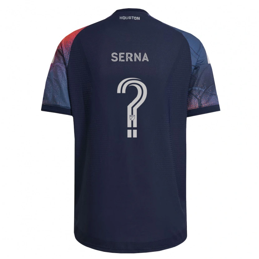 Danxen Mænd Sebastián Serna #0 Dyb Blå Hvid Orange Udebane Spillertrøjer 2026/27 Trøje T-Shirt