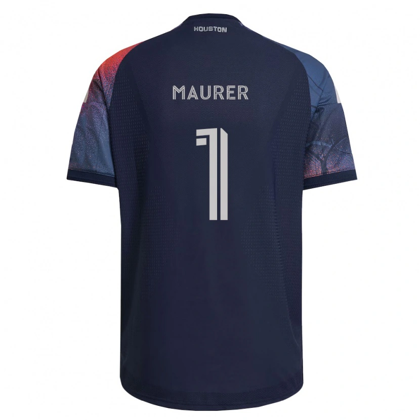 Danxen Mænd Jimmy Maurer #1 Dyb Blå Hvid Orange Udebane Spillertrøjer 2026/27 Trøje T-Shirt