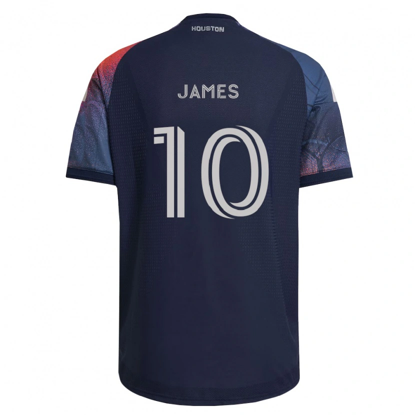 Danxen Mænd Peyton James #10 Dyb Blå Hvid Orange Udebane Spillertrøjer 2026/27 Trøje T-Shirt