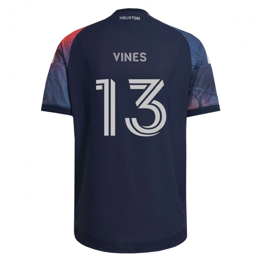 Danxen Mænd Sam Vines #13 Dyb Blå Hvid Orange Udebane Spillertrøjer 2026/27 Trøje T-Shirt