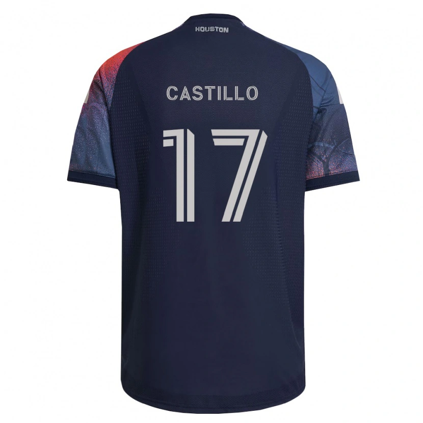 Danxen Mænd Joyner Castillo #17 Dyb Blå Hvid Orange Udebane Spillertrøjer 2026/27 Trøje T-Shirt
