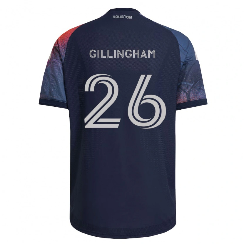Danxen Mænd Blake Gillingham #26 Dyb Blå Hvid Orange Udebane Spillertrøjer 2026/27 Trøje T-Shirt