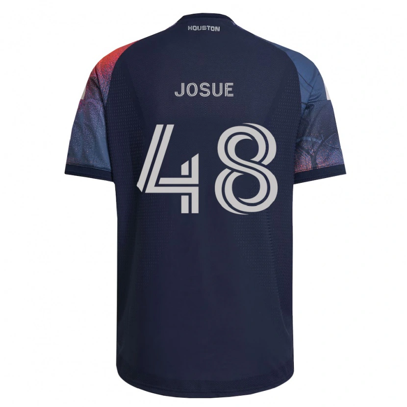 Danxen Mænd Josué #48 Dyb Blå Hvid Orange Udebane Spillertrøjer 2026/27 Trøje T-Shirt