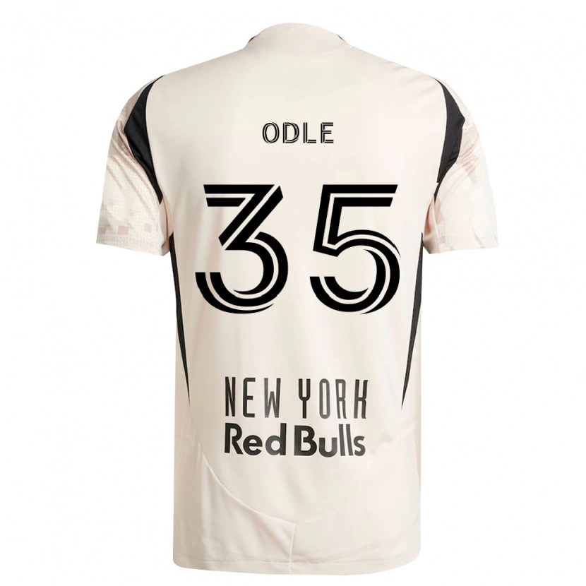Danxen Mænd Dallas Odle #35 Råhvid Rød Sort Udebane Spillertrøjer 2026/27 Trøje T-Shirt