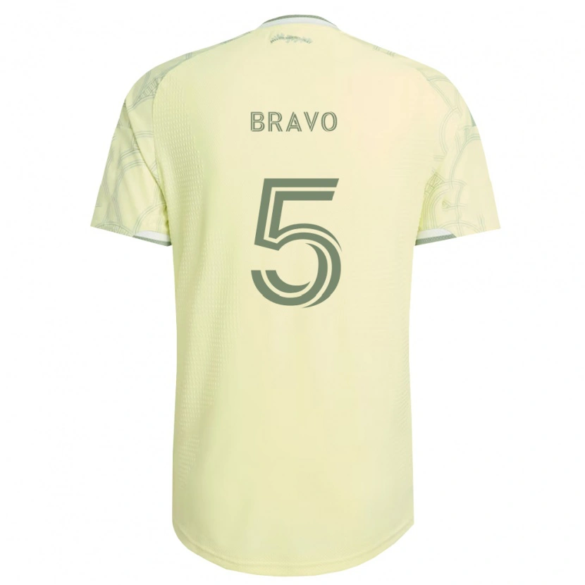 Danxen Mænd Claudio Bravo #5 Beige Hvid Udebane Spillertrøjer 2026/27 Trøje T-Shirt