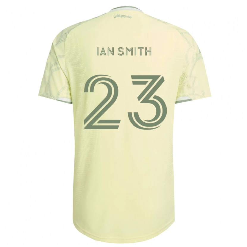 Danxen Mænd Ian Smith #23 Beige Hvid Udebane Spillertrøjer 2026/27 Trøje T-Shirt
