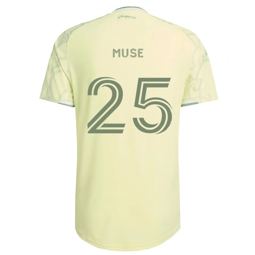 Danxen Mænd Trey Muse #25 Beige Hvid Udebane Spillertrøjer 2026/27 Trøje T-Shirt