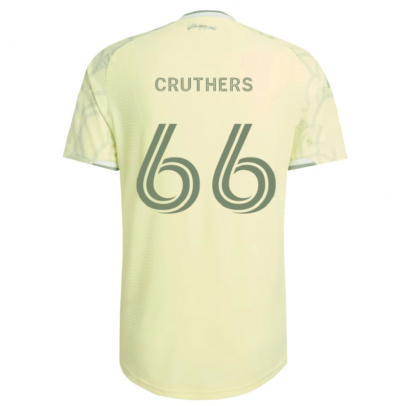 Danxen Mænd Cole Cruthers #66 Beige Hvid Udebane Spillertrøjer 2026/27 Trøje T-Shirt