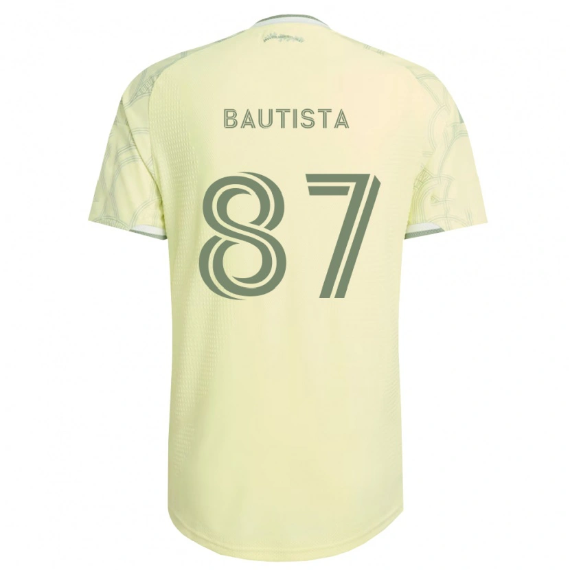 Danxen Mænd Ricardo Bautista #87 Beige Hvid Udebane Spillertrøjer 2026/27 Trøje T-Shirt