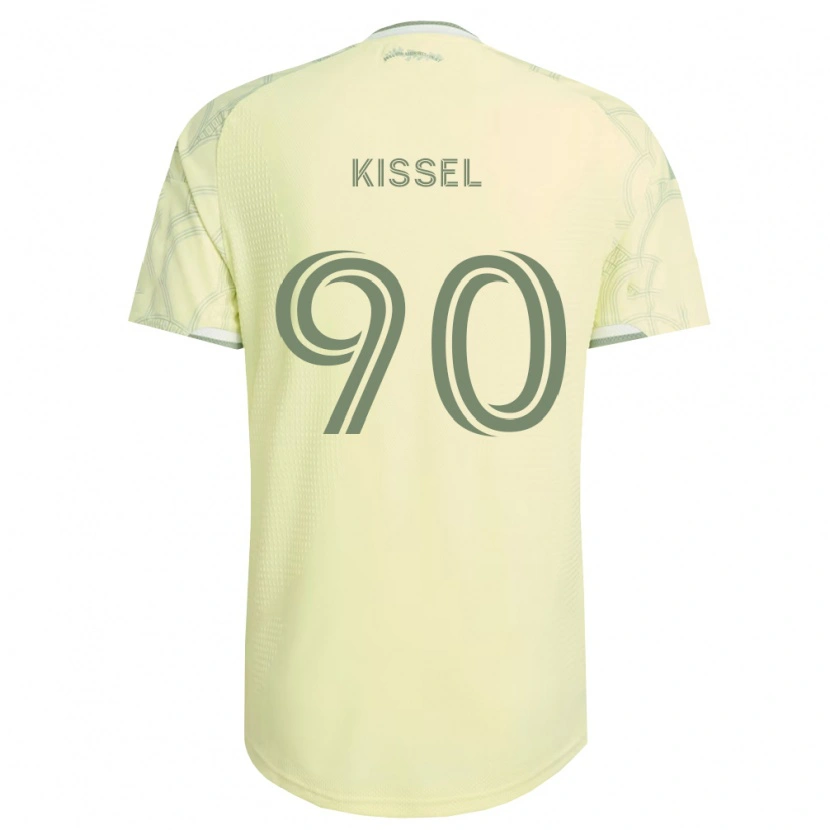 Danxen Mænd Maximilian Kissel #90 Beige Hvid Udebane Spillertrøjer 2026/27 Trøje T-Shirt