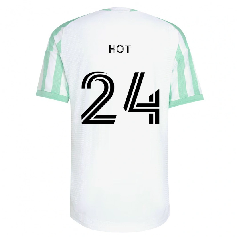 Danxen Mænd Kenan Hot #24 Lysegrøn Sort Hvid Udebane Spillertrøjer 2026/27 Trøje T-Shirt