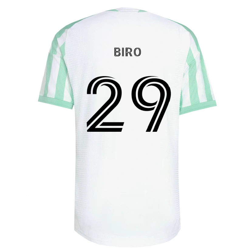 Danxen Mænd Guilherme Biro #29 Lysegrøn Sort Hvid Udebane Spillertrøjer 2026/27 Trøje T-Shirt