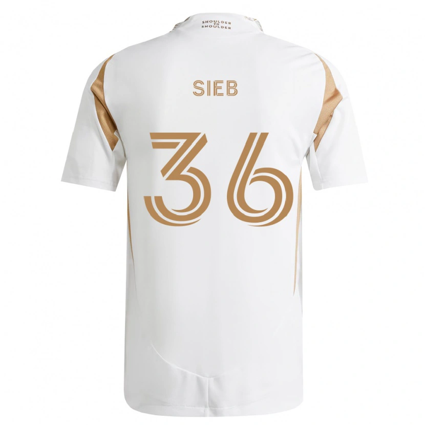 Danxen Mænd Armindo Sieb #36 Hvid Brun Udebane Spillertrøjer 2026/27 Trøje T-Shirt