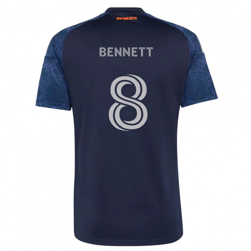 Danxen Mænd Jaheem Bennett #8 Dyb Blå Hvid Udebane Spillertrøjer 2026/27 Trøje T-Shirt
