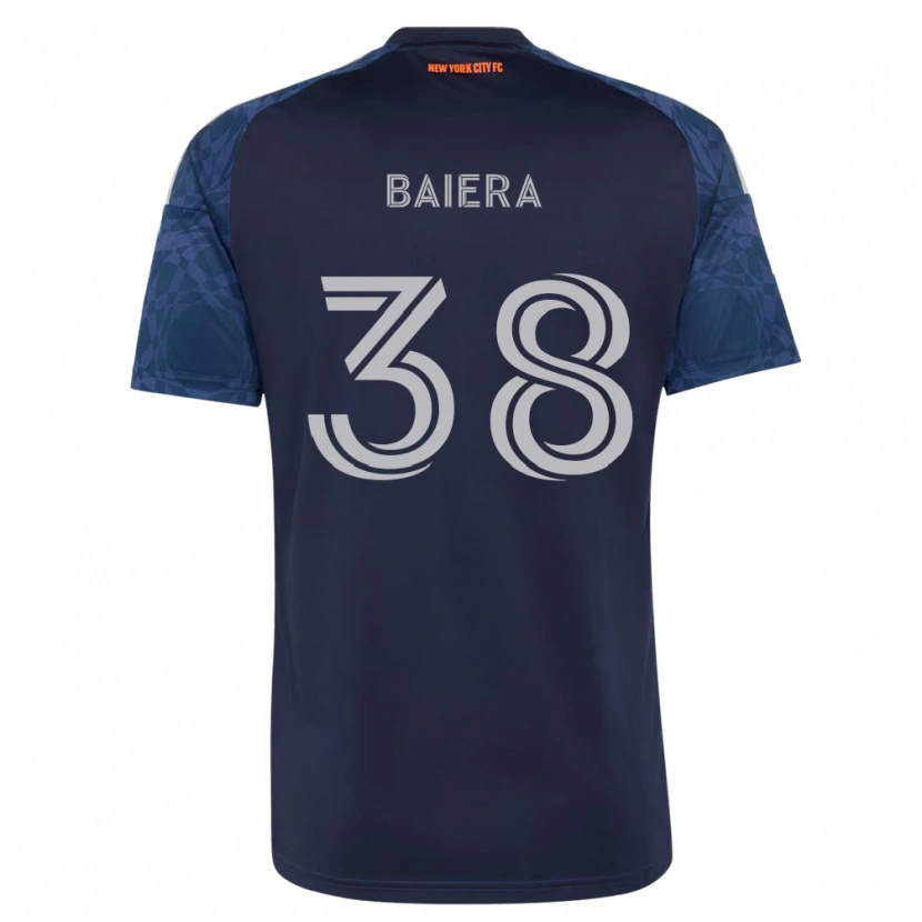 Danxen Mænd Drew Baiera #38 Dyb Blå Hvid Udebane Spillertrøjer 2026/27 Trøje T-Shirt