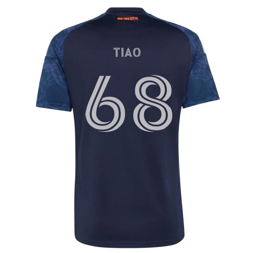 Danxen Mænd Christopher Tiao #68 Dyb Blå Hvid Udebane Spillertrøjer 2026/27 Trøje T-Shirt