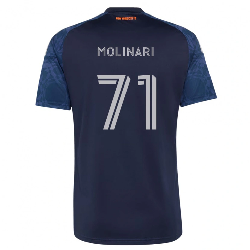 Danxen Mænd Peter Molinari #71 Dyb Blå Hvid Udebane Spillertrøjer 2026/27 Trøje T-Shirt