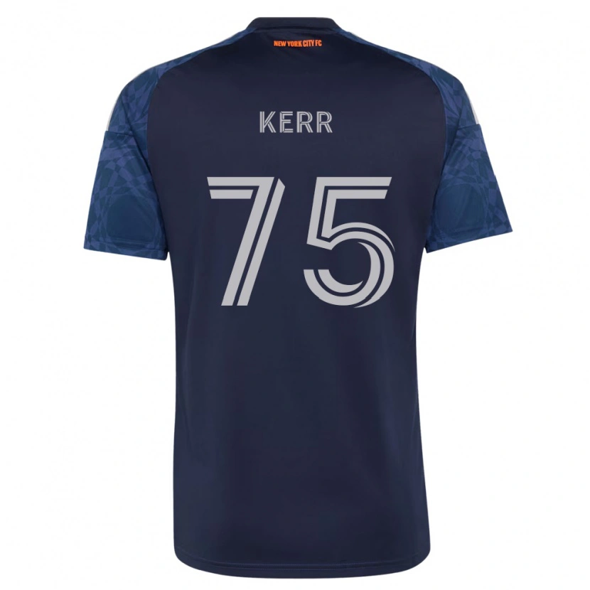 Danxen Mænd Drew Kerr #75 Dyb Blå Hvid Udebane Spillertrøjer 2026/27 Trøje T-Shirt