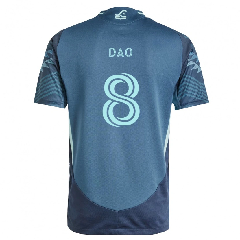 Danxen Mænd Kaylee Dao #8 Marineblå Grøn Udebane Spillertrøjer 2026/27 Trøje T-Shirt
