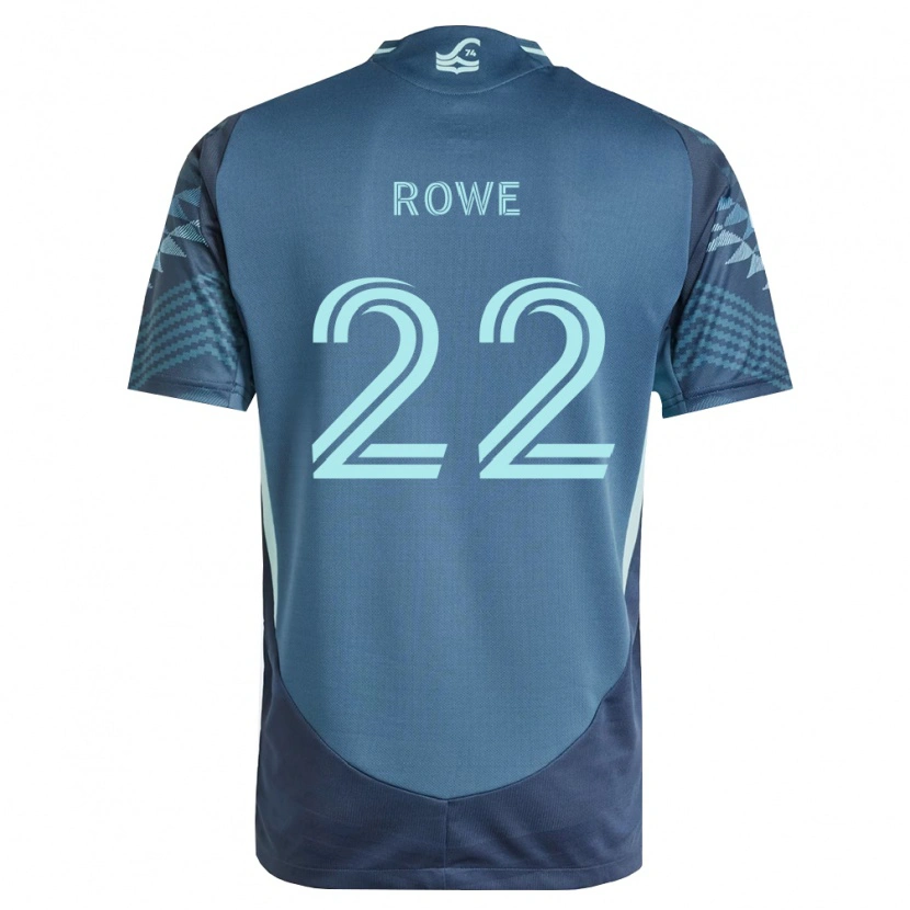 Danxen Mænd Kelyn Rowe #22 Marineblå Grøn Udebane Spillertrøjer 2026/27 Trøje T-Shirt
