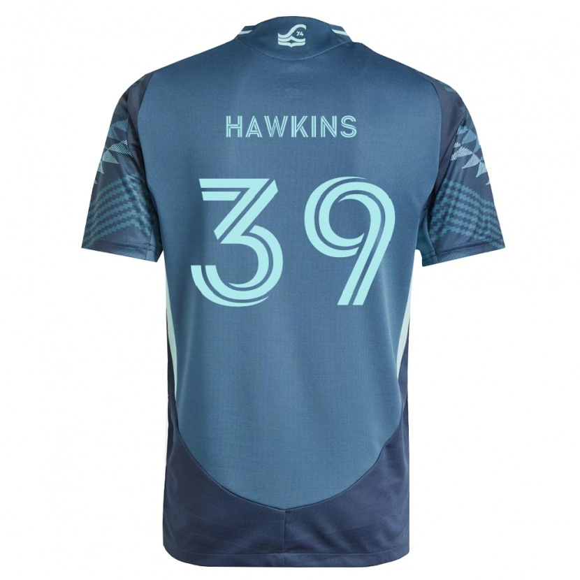 Danxen Mænd Stuart Hawkins #39 Marineblå Grøn Udebane Spillertrøjer 2026/27 Trøje T-Shirt