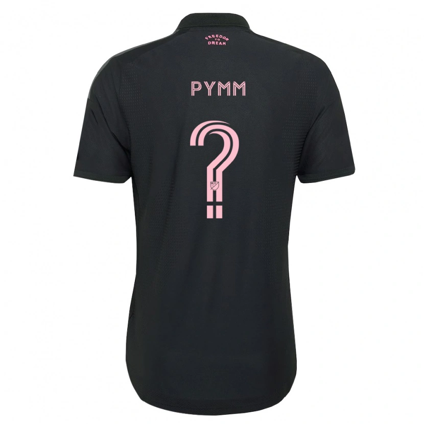 Danxen Mænd Jack Pymm #0 Pink Sort Hvid Udebane Spillertrøjer 2026/27 Trøje T-Shirt