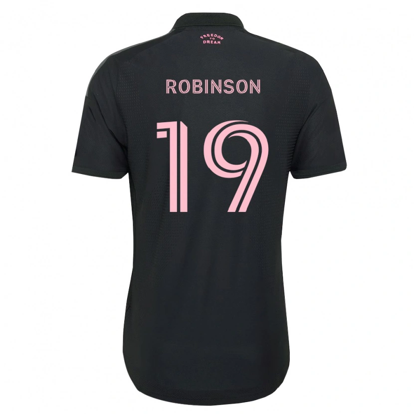 Danxen Mænd Robbie Robinson #19 Pink Sort Hvid Udebane Spillertrøjer 2026/27 Trøje T-Shirt