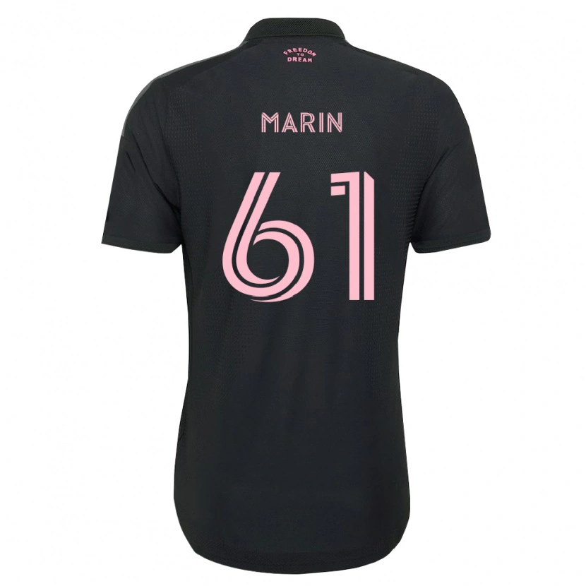 Danxen Mænd Matias Marin #61 Pink Sort Hvid Udebane Spillertrøjer 2026/27 Trøje T-Shirt
