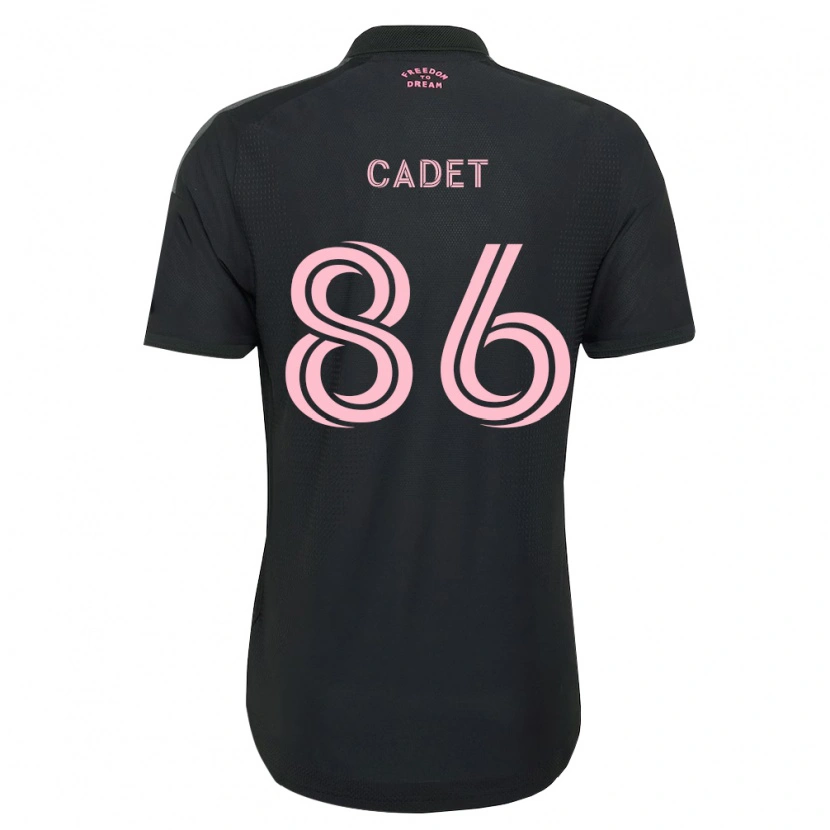 Danxen Mænd Zidane Cadet #86 Pink Sort Hvid Udebane Spillertrøjer 2026/27 Trøje T-Shirt